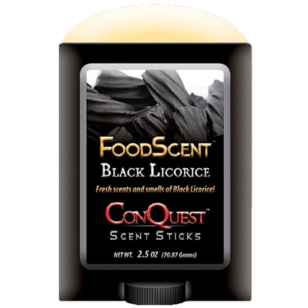 CONQUEST SCENTS BLACK LICORICE SCENT STICK 2.5 OZ DEER BEAR PIG H