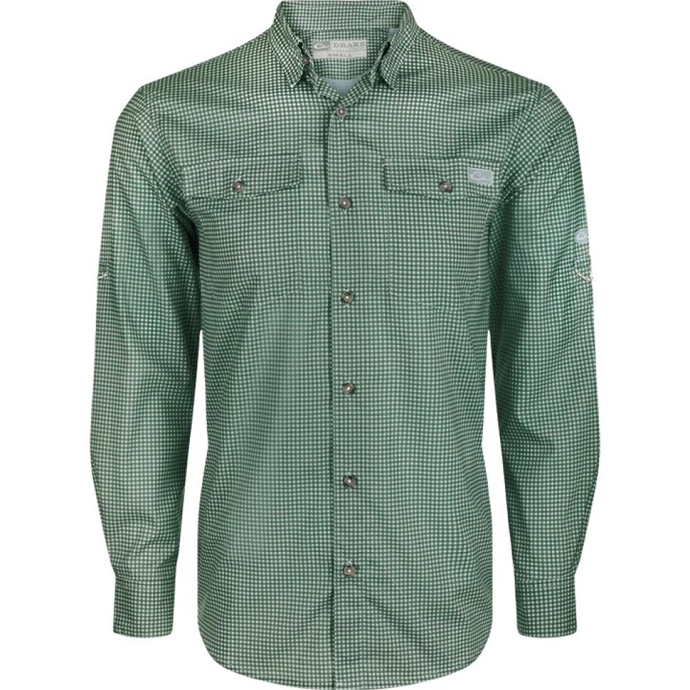 Drake Frat BD Gingham Check Shirt LS