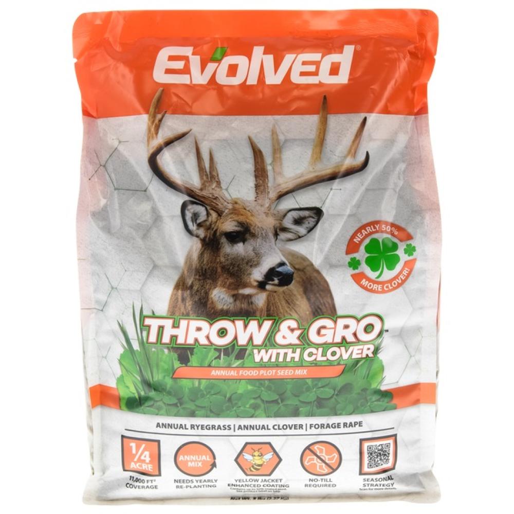 EVOLVE THROW & GRO WITH CLOVER - 5LB
