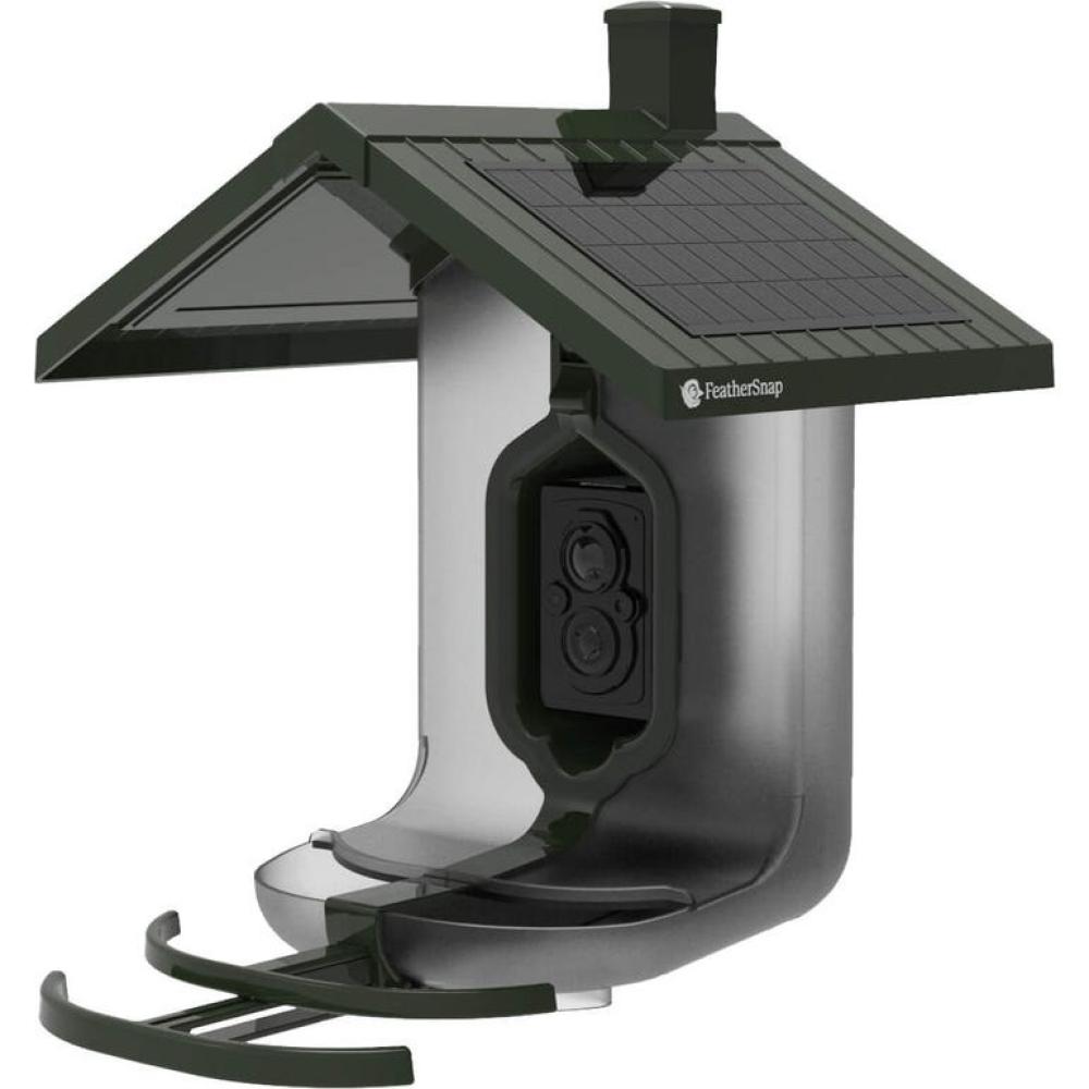 Feathersnap Solar Powered Bird Feeder w/ WiFi Camera