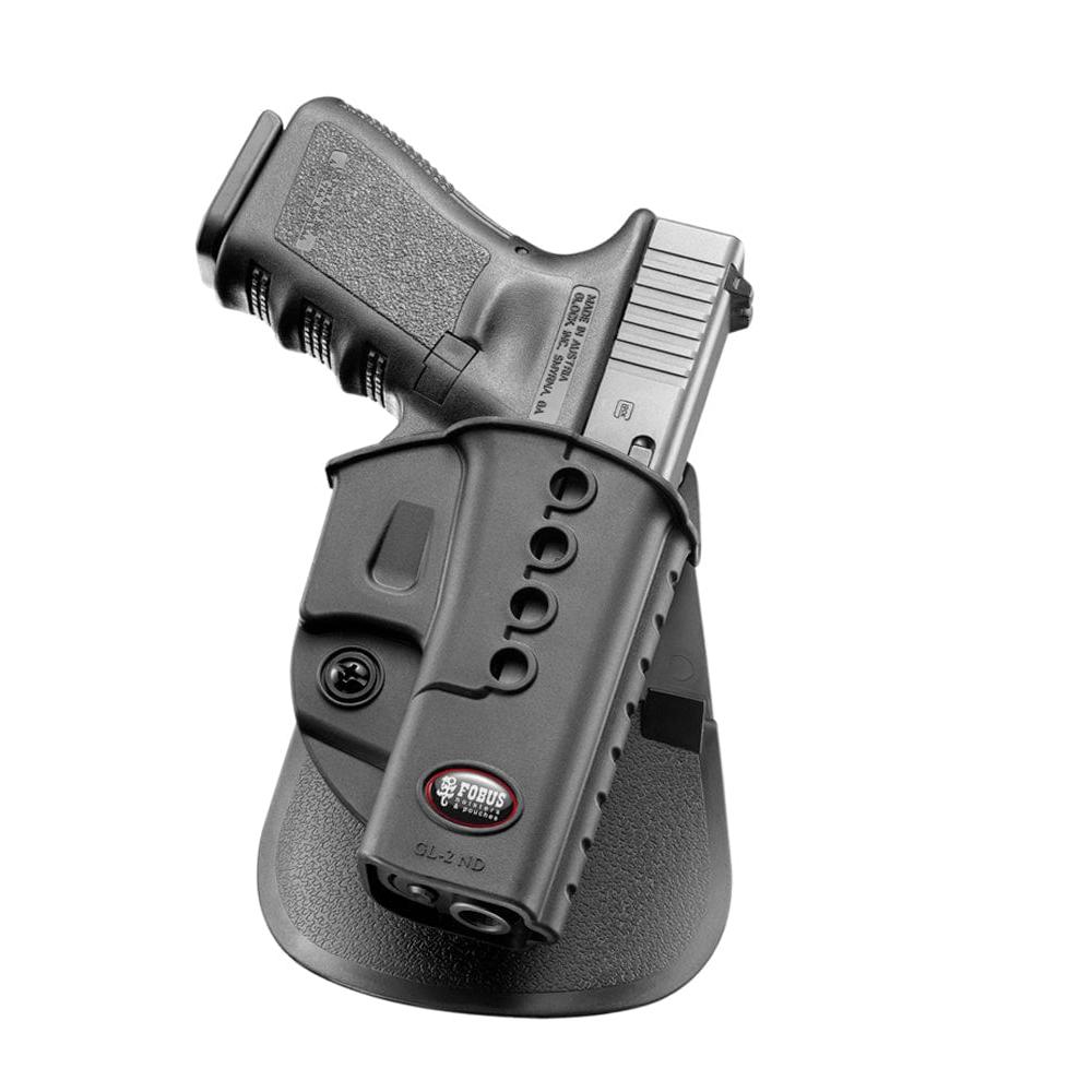 FOBUS E2 PADDLE HOLSTER BLK RH