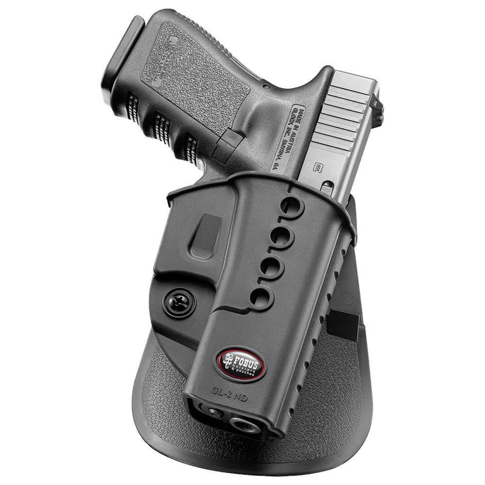 FOBUS E2 PADDLE HOLSTER BLK RH