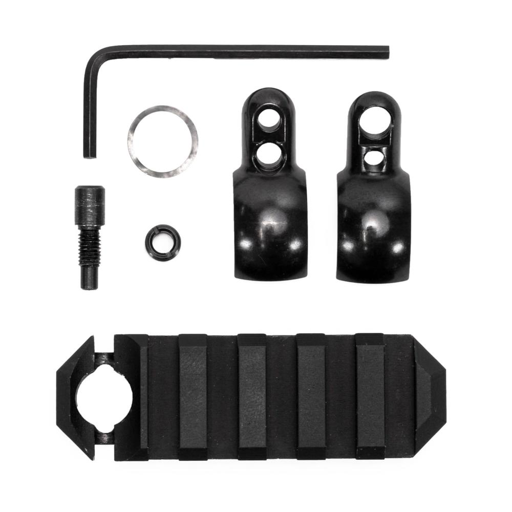 Tube Mount Rail 2.6, 5 Slot  .675 - .725