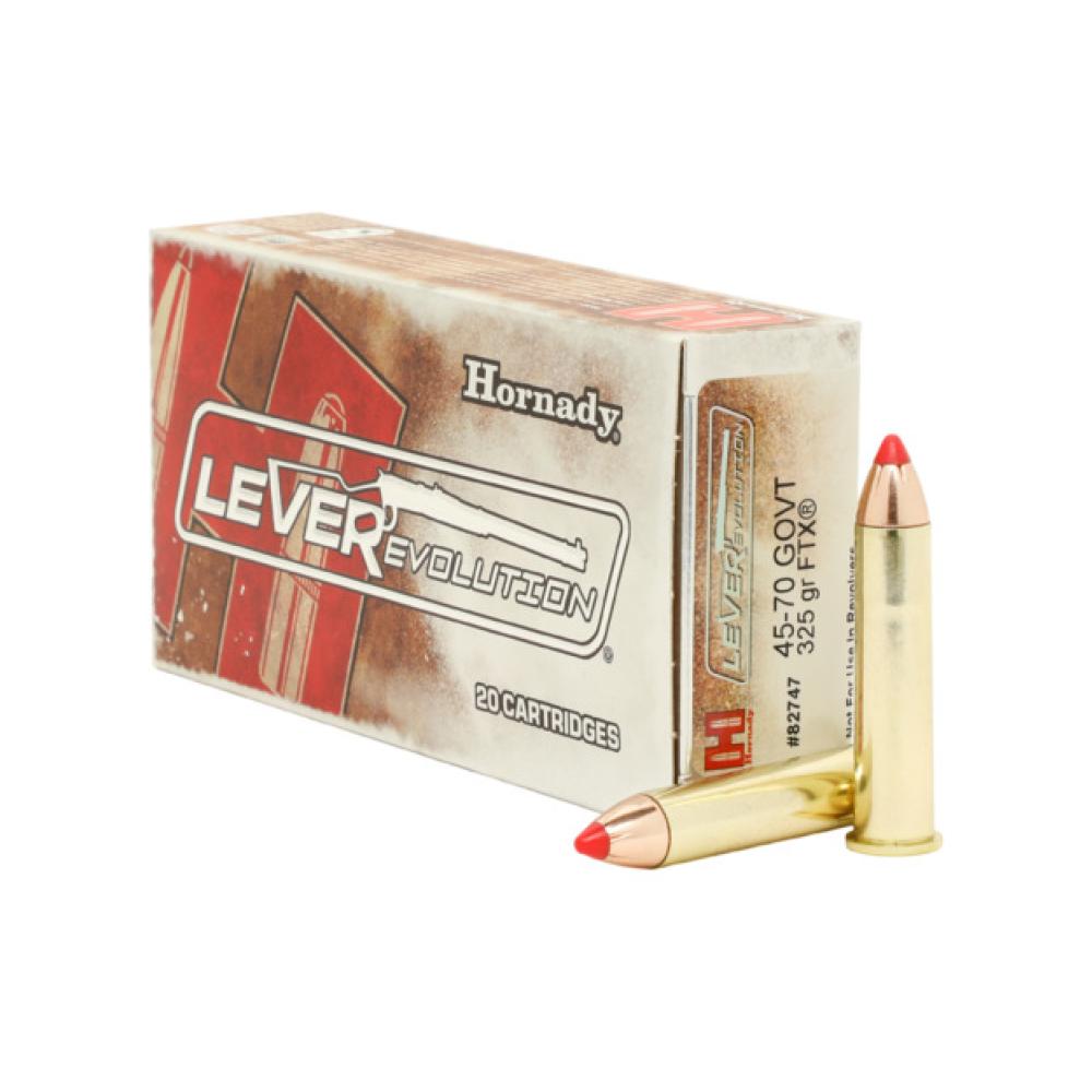 HORNADY 45-70 GOVT 325 GR FTX LEVEREVOLUTION