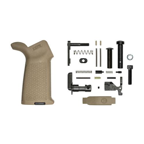 AR15 MOE LOWER PARTS KIT MINUS FCG - FDE