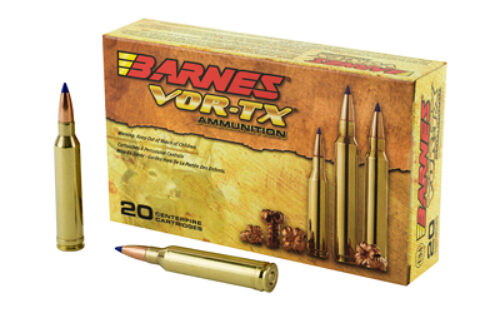 Barnes Bullets 21526 VOR-TX Rifle 7mm Rem Mag 140 gr, Tipped TSX Boat-Tail, 20 Per Box/ 10 Cs