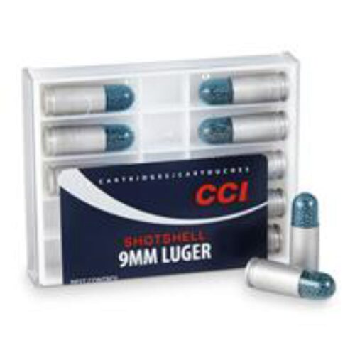 CCI 3790 Pest Control Shotshell 9mm Luger 64 gr 1450 fps Shotshell #12 Shot 10 Bx/20 Cs