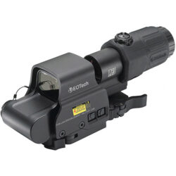 Eotech HHS II EXPS2 & G33 Magnifier Black Anodized 1x  3x  1 MOA Red Dot/68 MOA Red Ring