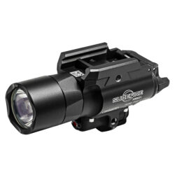 SureFire X400UARD X400U Weapon Light 1000 Lumens Output White LED Light Red Laser 213 Meters Beam Picatinny/Weaver/Glock Rails Mount Black Anodized Aluminum