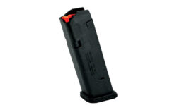 Magpul MAG546-BLK PMAG GL9 17rd 9mm Luger Compatible w/Glock 17/19/26/34/45 Black Polymer