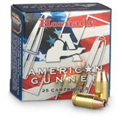 Hornady 90244 American Gunner  9mm Luger 115 gr Hornady XTP Hollow Point (XTPHP) 25 Per Box/ 10 Cs