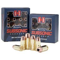 Hornady 90287 Subsonic Handgun 9mm Luger 147 gr Hornady XTP Subsonic (XTPSUB) 25 Per Box/ 10 Cs