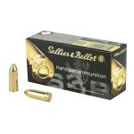 Sellier & Bellot SB9A Handgun Defense 9mm Luger 115 gr Full Metal Jacket (FMJ) 50 Per Box/ 20 Cs