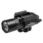 SureFire X400UARD X400U Weapon Light 1000 Lumens Output White LED Light Red Laser 213 Meters Beam Picatinny/Weaver/Glock Rails Mount Black Anodized Aluminum