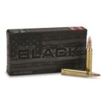 Hornady 81263 Black  5.56x45mm NATO 62 gr Full Metal Jacket (FMJ) 20 Per Box/ 10 Cs