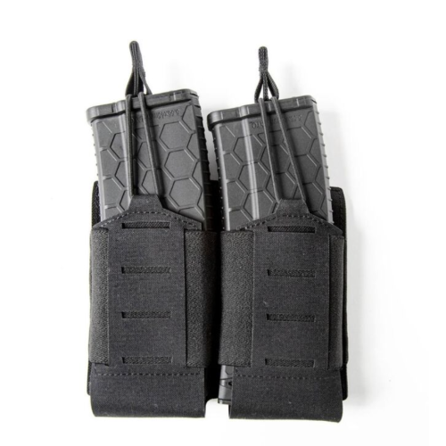 BH FOUNDATION DBL AR15 MAG POUCH BLK
