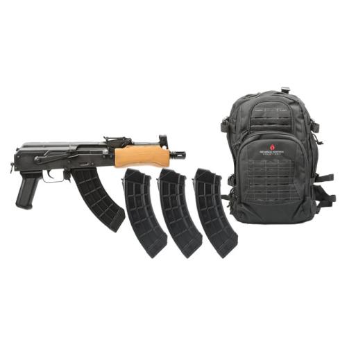 Century Arms Mini Draco 7.62x39 w/4 30 rd magazines