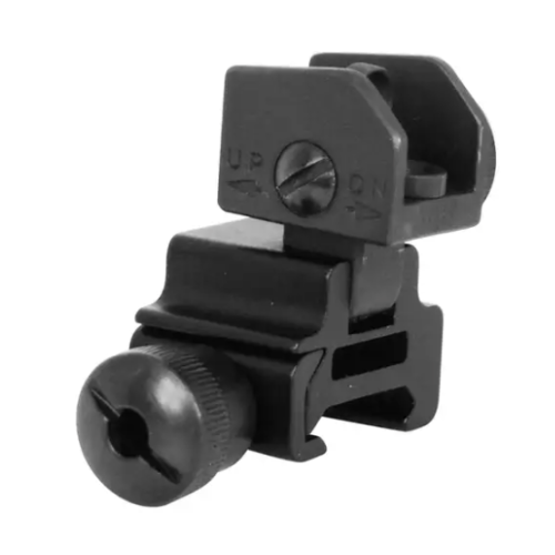 AR-15 FLIP UP REAR SIGHT