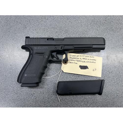 Glock 40 10mm Pistol w/2 Magazines (Consignment)