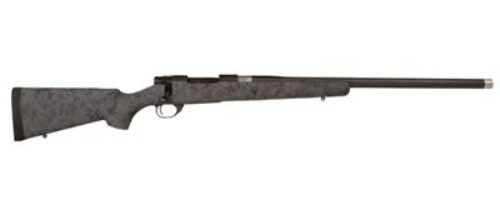 Howa HSCF65CGRY M1500 HS Precision 6.5 Creedmoor Caliber with 5+1 Capacity, 24 Threaded Carbon Fiber Barrel, Black Metal Finish & Gray Black Webbed Fixed HS Precision Stock, Right Hand (Full Size)