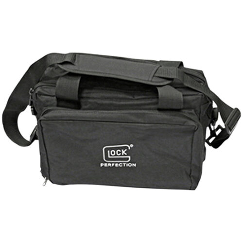 Glock AP60219 Range Bag  Black 600D Polyester Holds 4 Pistols 15 x 10 x 9