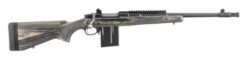 Ruger 6822 Scout  308 Win 10+1 18 Barrel With Flash Suppressor, Matte Stainless Steel, Black Laminate Stock, Optics Ready