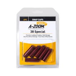 A-ZOOM 38 Special Snap Cap 6PK