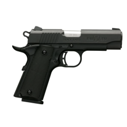 Browning 1911-380 ACP Pistol Black Label Compact 8 Round Locked Breech, Black - 051905492