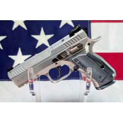 CZ Shadow II Compact Silver Industrial Series Polished Stainless 9mm 4