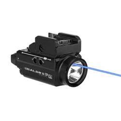 Olightstore Usa Inc BALDRSBLBK Baldr S BL  Black Anodized 100/300/800 Lumens White LED Blue Laser