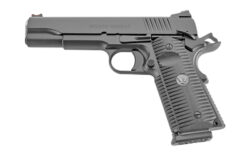 Wilson Combat ACPFS45 ACP Full-Size 45 ACP Caliber with 5 Barrel, 8+1 Capacity, Black Armor-Tuff Finish Carbon Steel Beavertail Frame, Serrated Black Carbon Steel Slide & Black G10 Eagle Claw Grip
