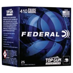 Federal TGS4121475 Top Gun  410 Gauge 2.50 1/2 oz 7.5 Shot 25 Per Box/ 10 Cs