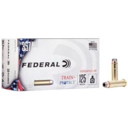 Federal TP357VHP1 Train + Protect  357 Mag 125 gr Versatile Hollow Point (VHP) 50 Per Box/ 10 Cs