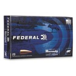 Federal V223VM53 Varmint & Predator  223 Rem 53 gr, Hornady V-Max (VMX), 20 Per Box/ 10 Cs