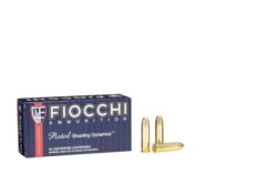Fiocchi 38A Range Dynamics  38 Special 130 gr Full Metal Jacket (FMJ) 50 Per Box/20 Cs