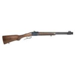 Chiappa Firearms 500111 Double Badger  22 WMR Caliber w/ 2rd Capacity, 19 Barrel, Blued Metal Finish, & Folding Checkered Beechwood Stock, Right Hand