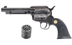 Chiappa Firearms CF340160D SAA 1873  22 LR 22 WMR 10rd Shot 5.50 Blued Blued Blued Steel Frame Blued Cylinder Black Polymer Grips