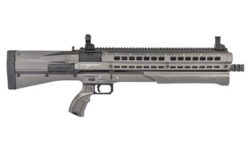 UTAS Defense PS1TG1 UTS-15  Pump Action 12 Gauge 14+1 3 19.50 4140 Steel Barrel, Tungsten Finish, Fiber Reinforced Recoil Pad, Optic Ready