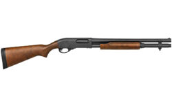 Remington Firearms (New) R81197 870 Home Defense 12 Gauge Pump 3 6+1 18.50 Matte Blued Steel Barrel & Receiver, Satin Hardwood Fixed Stock, Right Hand