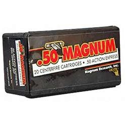 Magnum Research DEP50JSP325B Desert Eagle  50 AE 325 gr Jacketed Soft Point (JSP) 20 Bx/ 20 Cs