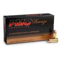PMC 9B Bronze Target 9mm Luger 115 gr Jacketed Hollow Point (JHP) 50 Per Box/ 20 Cs