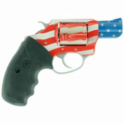 Charter Arms 23872 Undercover The Old Glory Small 38 Special, 5 Shot 2 American Flag Stainless Steel Barrel & Cylinder, American Flag Aluminum Frame w/Black Finger Grooved Rubber Grip, Exposed Hammer