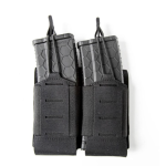 BH FOUNDATION DBL AR15 MAG POUCH BLK