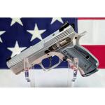 CZ Shadow II Compact Silver Industrial Series Polished Stainless 9mm 4" Barrel 15-Rounds Limited Edition