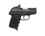 SCCY Industries DVG1CBRD DVG-1 RD 9mm Luger 3.10 10+1 Black Nitride Stainless Steel Slide Black Polymer Grip with Crimson Trace CTS-1500