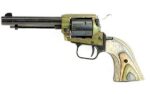 Heritage Mfg RR22CH4 Rough Rider  22 LR 6 Shot 4.75 Black Oxide Barrel, Simulated Case Hardened Frame, Black Oxide Cylinder, Camo Laminate Grips