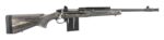 Ruger 6822 Scout  308 Win 10+1 18 Barrel With Flash Suppressor, Matte Stainless Steel, Black Laminate Stock, Optics Ready