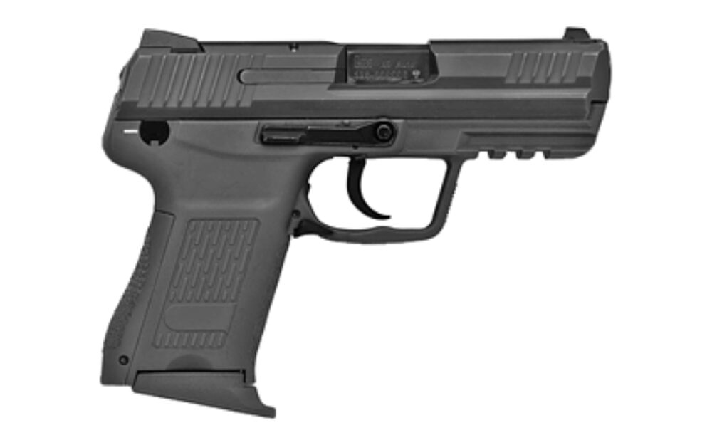 HK 81000021 HK45 Compact V7 LEM 45 ACP 3.94 8+1 (3) Black Black Steel Slide Black Interchangeable Backstrap Grip Night Sights HK 81000021 HK45 Compact V7 LEM 45 ACP 3.94 8+1 (3) Black Black Steel Slide Black Interchangeable Backstrap Grip Night Sights