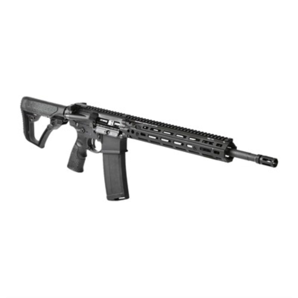 Daniel Defense 0219110750047 DD4 RIII 5.56x45mm NATO 16 30+1, Black, OEM Stock & Grip, 12.50 M-Lok Handgaurd, Ambi Controls