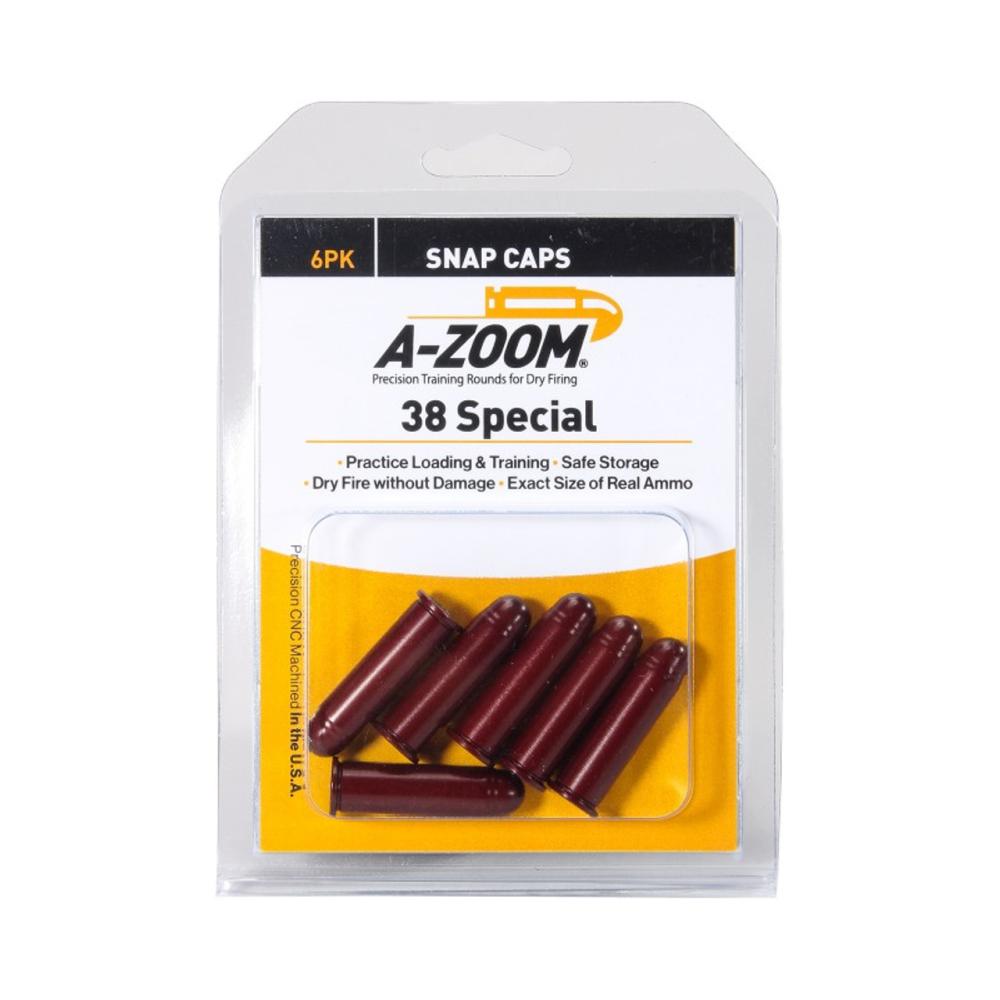 A-ZOOM 38 Special Snap Cap 6PK